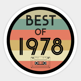 Best of 1978 Sticker